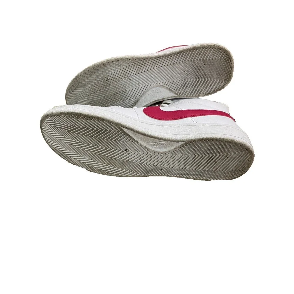 Size 7.5 - Nike Court Royale 2 Mid White Rush Pink